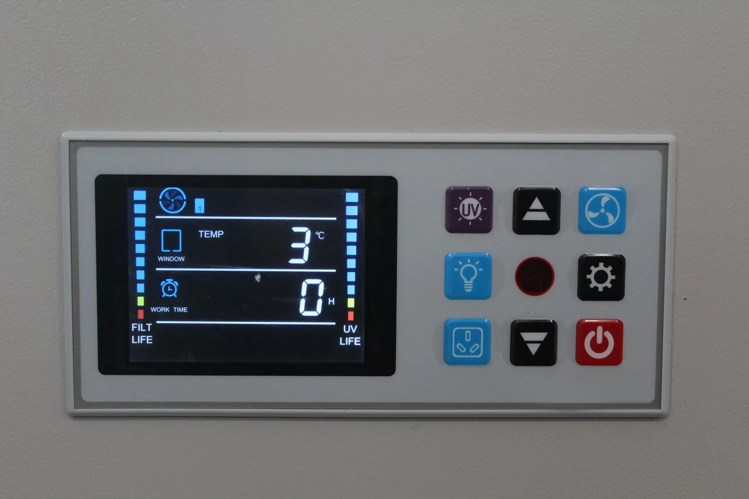 laminar flow cabinet display