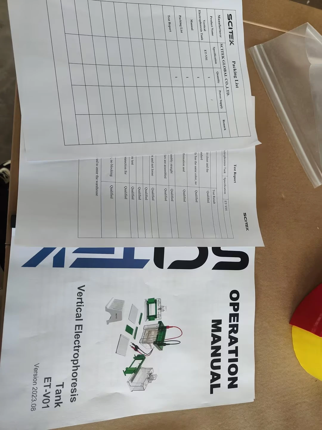 Vertical Electrophoresis Cell Warranty